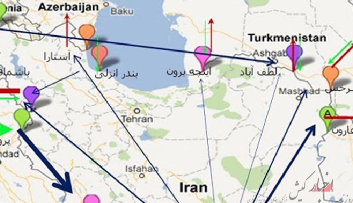 تلاش ارمنستان و آذربایجان برای جابه‌جایی کریدور ترانزیتی دریای خزر