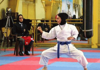 دختران کاراته کای کیش و کسب ۶ مدال مسابقات قهرمانی کشور