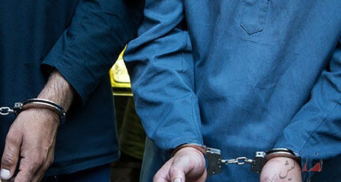 دستگیری ۱۰ سارق در منطقه صدف کیش