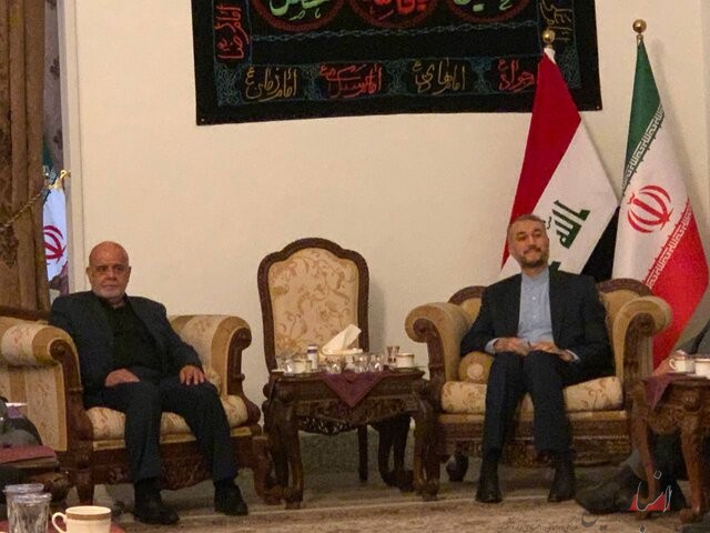نشست وزیر خارجه با سفیر و روسای نمایندگی‌های ایران در عراق