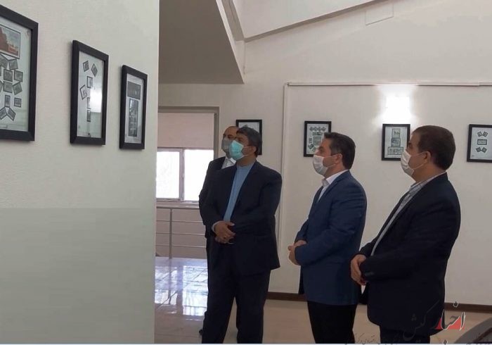 افتتاح نمایشگاه دائمی تمبر در اداره پست کیش