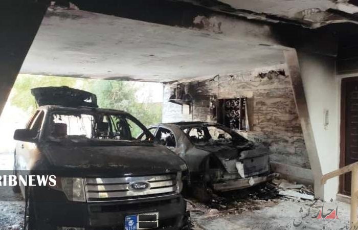 دستگیری عاملان آتش سوزی دو خودرو در کیش