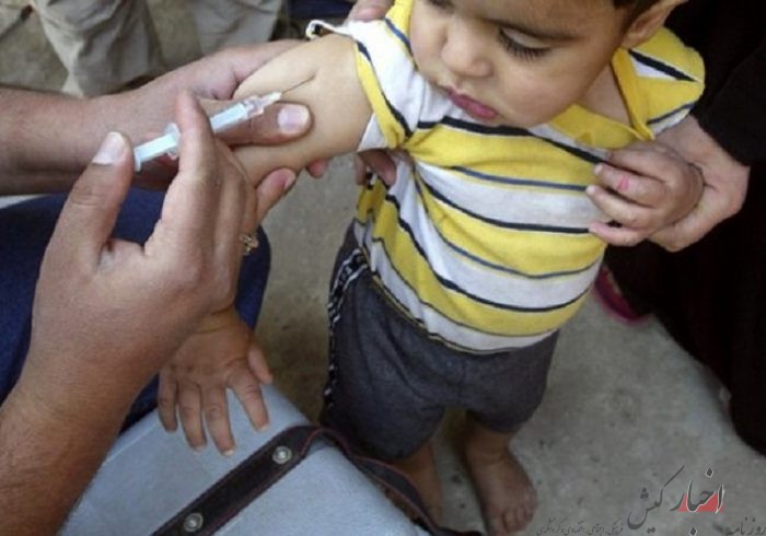 تمدید یک هفته‌ای واکسیناسیون تکمیلی سرخک در کیش