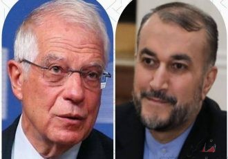 امیرعبداللهیان و بورل گفت وگو کردند/ اعتراض ایران به رفتار نسنجیده پارلمان اروپا