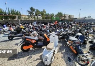 موتورسیکلت های بدون پلاک مشمول تصمیمات انضباطی شورای ترافیک کیش می شود