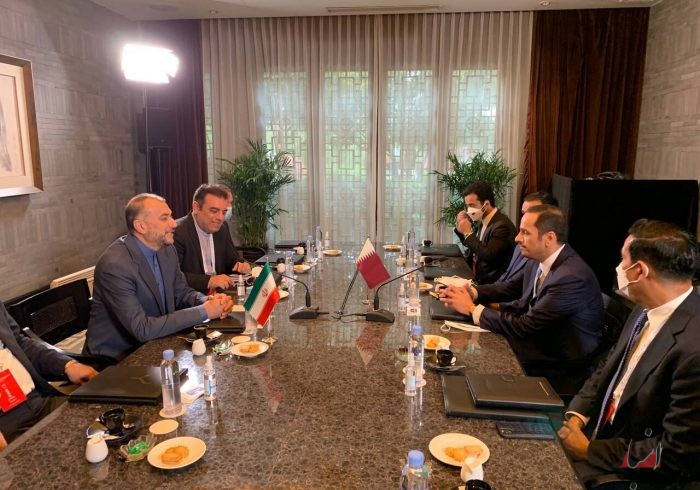 امیرعبداللهیان با وزیر امور خارجه قطر دیدار و گفت وگو کرد