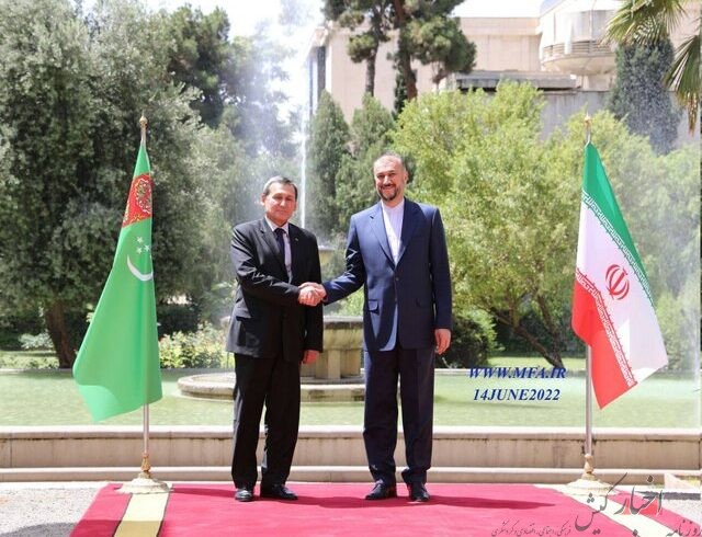 امیرعبداللهیان: زیربناهای گسترش روابط ایران-ترکمنستان با بنیان قوی گذاشته شده است￼