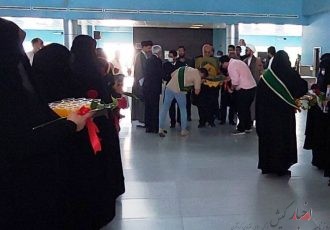 ورود خادمان حرم رضوی به جزیره کیش