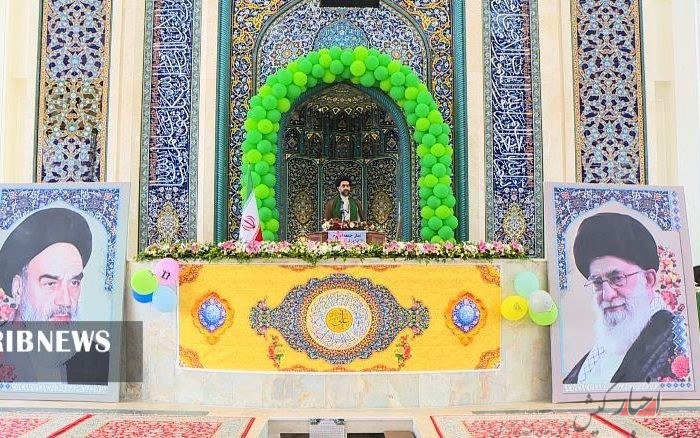جشن مردمی عید غدیر در مصلی کیش