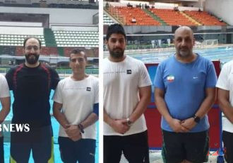 اعزام مربیان شنای کیش به اردوی تیم ملی