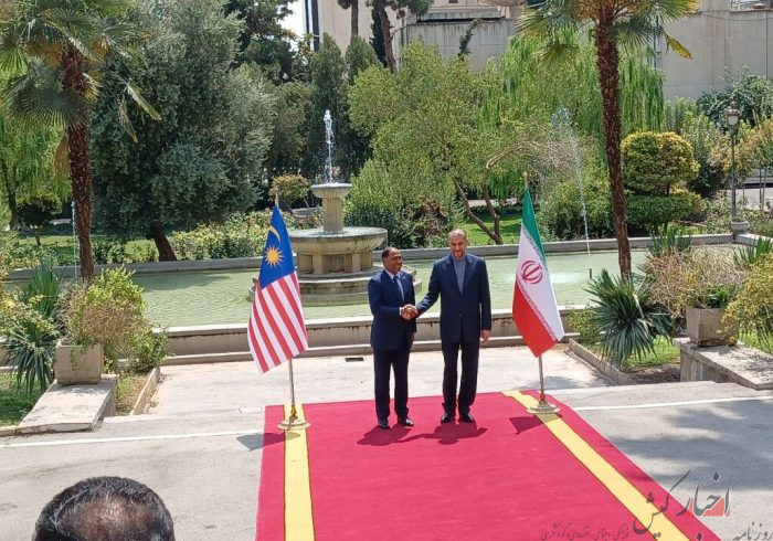 وزرای امور خارجه ایران و مالزی دیدار کردند