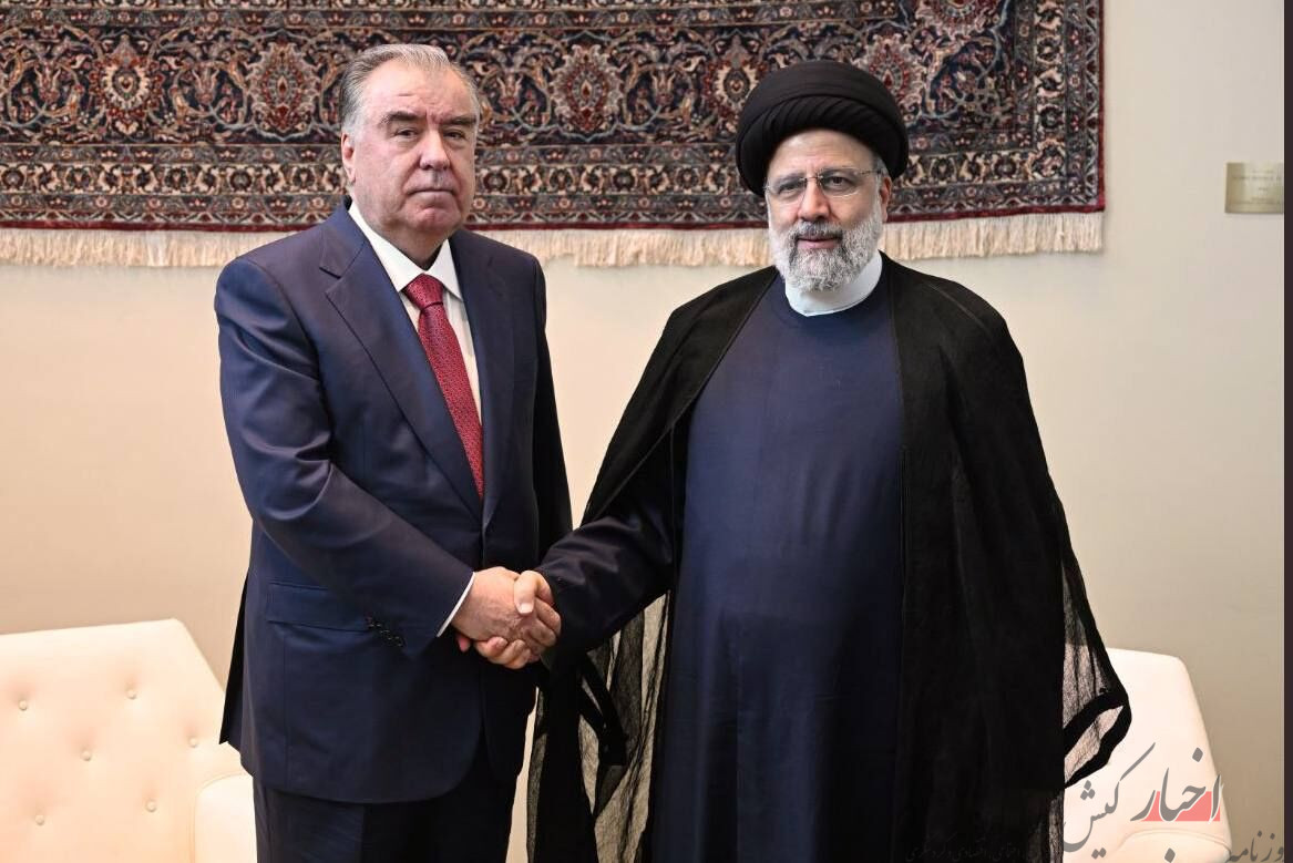 دیدار روسای جمهور ایران و تاجیکستان با تاکید بر گسترش همکاری ها