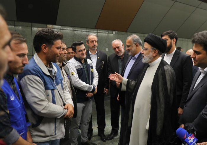 ۴ ایستگاه و ۹ کیلومتر خط جدید مترو با حضور رئیس جمهور در غرب تهران افتتاح شد