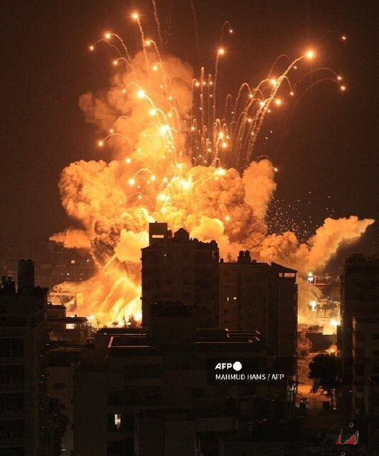حمله هوایی رژیم صهیونیستی به مناطق مختلف غزه/ حمله راکتی مقاومت به النقب