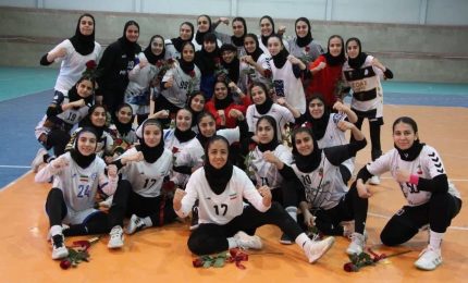 قهرمانی هما در مسابقات چهارجانبه هندبال بانوان کیش